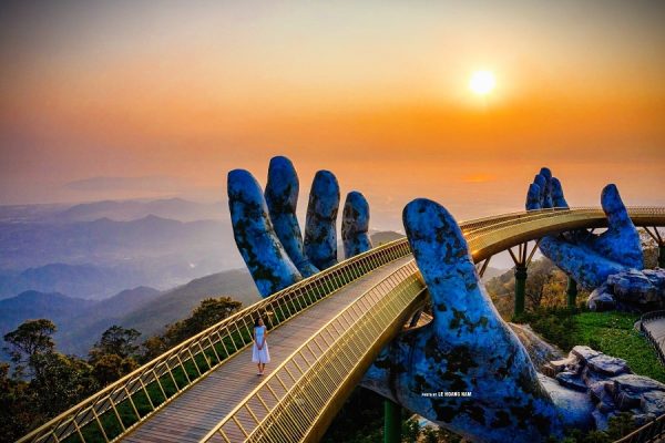 golden bridge bana hills danang